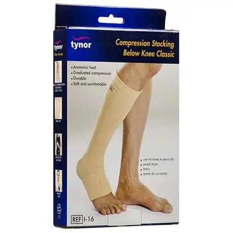 Tynor Compression Stocking Below Knee Classic I-16